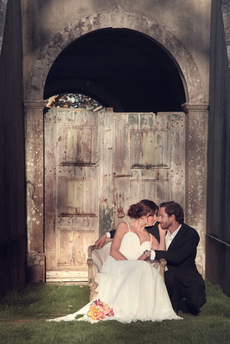 Winter vintage wedding